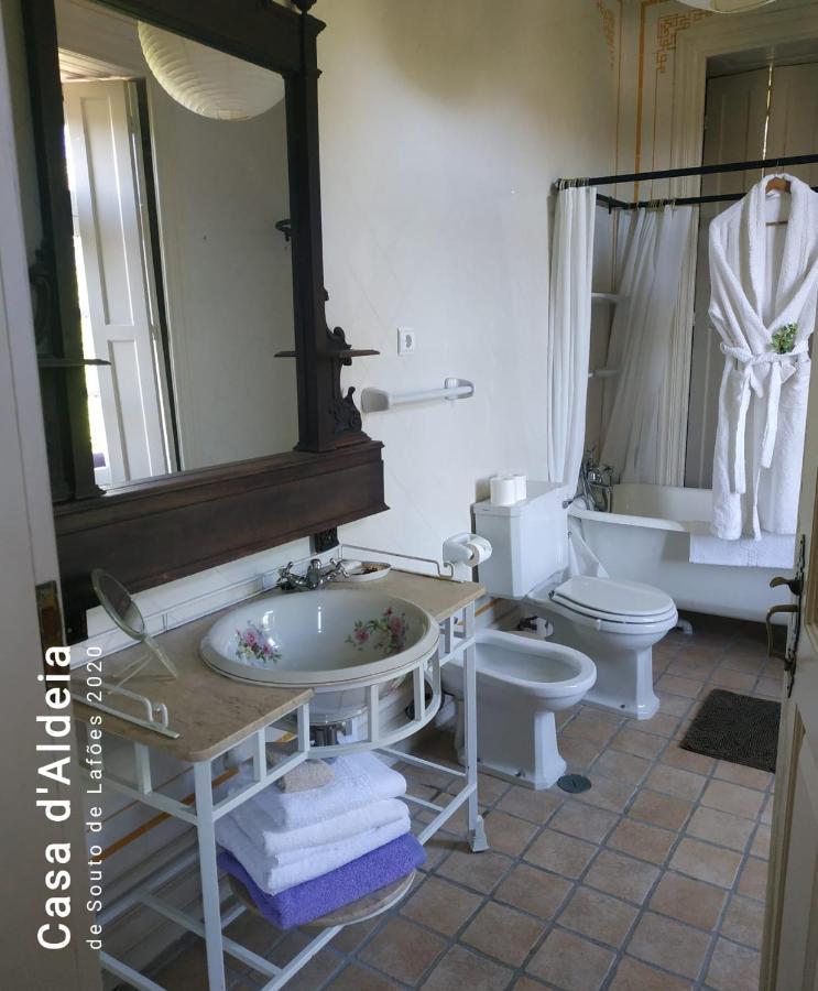 Casa D'Aldeia De Souto De Lafoes Pensionat Oliveira de Frades Eksteriør billede